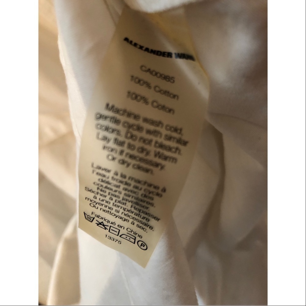 T by Alexander Wang front tie skirt - Picture 8 of 8